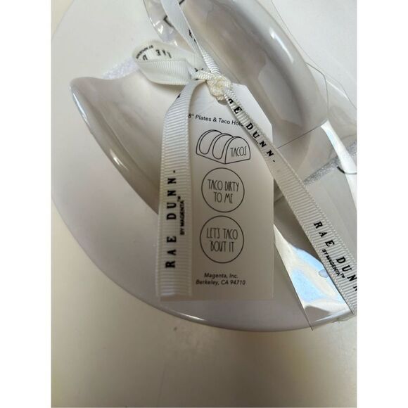 Rae Dunn 2 Taco Sets Plus Chips And Queso - Picture 4 of 4